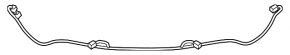 Lexus ES250 ES300h ES350 Front Bumper Wiring 19-22