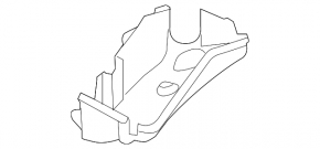Lexus RX330 04-06 hood fuse box housing