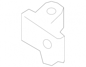 Upper front left door hinge VW Atlas 18-