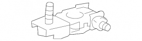 Negative terminal of Toyota Prius 30 10-15 battery