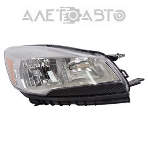 Headlight front right bare Ford Escape MK3 13-16 dorest halogen H11/HB3 orange reflective