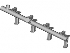 Fuel rail Ford Escape MK3 13-19 1.6T without sensor