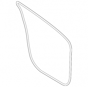 Front left door seal for Ford Edge 15-24