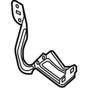 Right hood hinge for Ford Escape MK3 2017-2019