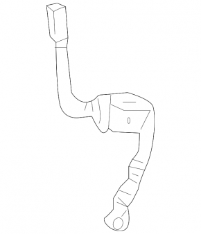 Brake hose front left Honda Accord 13-17 hybrid