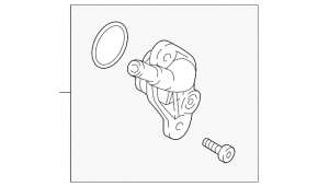 Cooling system flange Audi A6 C8 19- 2.0T