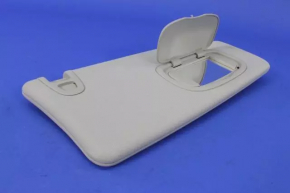 Right visor Dodge Dart 13-16 gray, without hook, dry cleanable