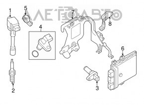 Nissan Murano z51 09-10 ECU engine computer