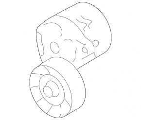 Tensioner roller drive belt Subaru Forester 19- SK