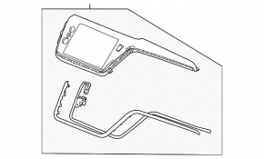 Monitor, display, navigation cover Chevrolet Bolt EV 22-23