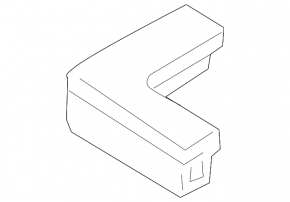 Clamping bracket for battery BMW X3 F25 11-17