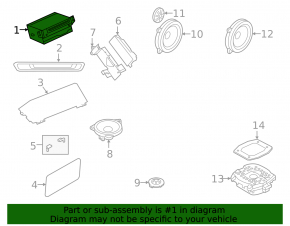 Radio tape recorder BMW X5 G05 19-23