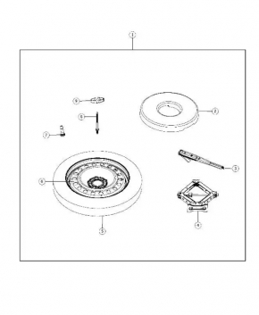 Dodge Dart 13-16 Jack