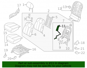 Kia Sorento 21-24 passenger seat airbag