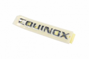 Emblem inscription EQUINOX tailgate Chevrolet Equinox 18-