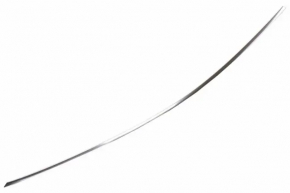 Upper front right door molding for Chevrolet Malibu 16-23, chrome with glass seal, scratches