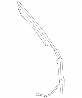 Left Trunk Tilt Sensor Lexus RX350 RX450h 16-22