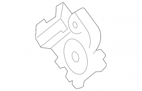 Actuator motor for heater air conditioner, left lower Lexus IS250 IS300 IS350 06-13