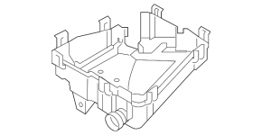 Kia Sorento 16-20 underhood fuse box housing