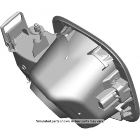 Chevrolet Trax 15-20 Fuel Filler Door Housing