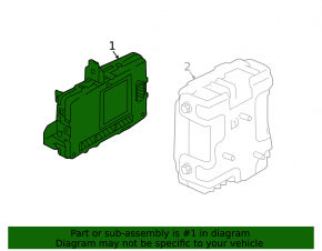 Body Control Module Kia Niro 17-19 HEV