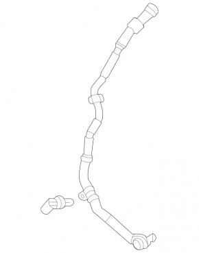Cooling system hose for Mercedes W167 GLE 450 20-26