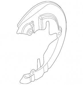 Brake Disc Cover Front Right Ford C-max MK2 13-18