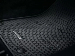Set of floor mats for Mazda CX-30 20 - black rubber