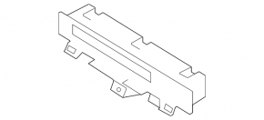 Monitor, display, navigation Mazda CX-7 06-09
