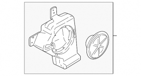 Subwoofer Ford Edge 15-18