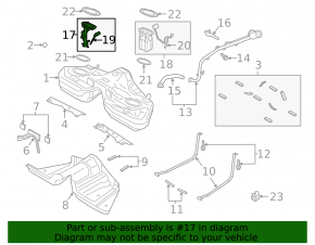 Fuel level sensor Ford Mustang mk6 15-