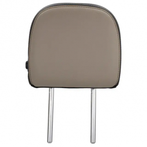 Rear right headrest for Ford Escape MK4 20-22 leather, beige with black
