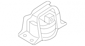 Engine mount right Nissan Versa 1.8 10-12 TENACITY