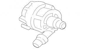 Auxiliary cooling pump BMW 3 F30 16-18 PHEV