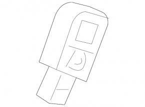 Airbag sensor rear left Chevrolet Malibu 13-15