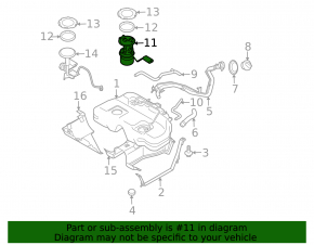 Fuel pump for Nissan Murano 03-07 3.5