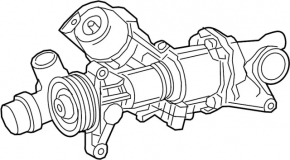 Water pump for Infiniti Q60 2017-2018 2.0