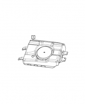 Dodge Durango 13- Subwoofer