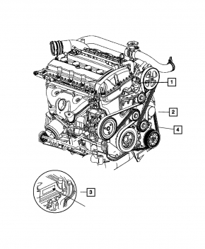 Engine Jeep Compass 17-20 2.4 ED6 6st-mkpp 37k