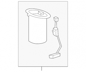 Fuel level sensor Lexus IS 14-24