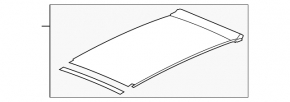 Panoramic blind VW Touareg 12-17 beige