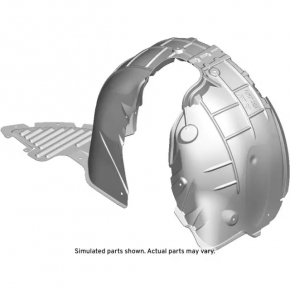 Front right fender liner Chevrolet Impala 14-20