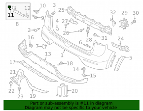 Kia Optima 11-13 USA Front Bumper Lip