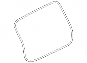 Rubber seal for tailgate Nissan Murano z52 15-