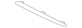 Right-hand grille molding for Mercedes A-Class V177 19-22, chrome