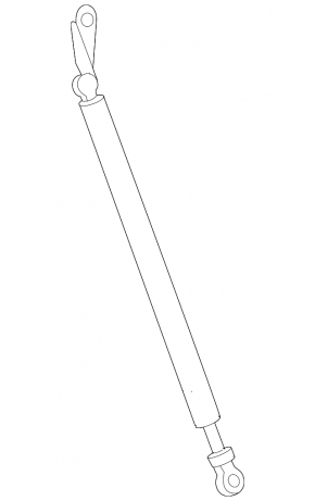Left tailgate shock absorber for Mazda CX-7 06-12