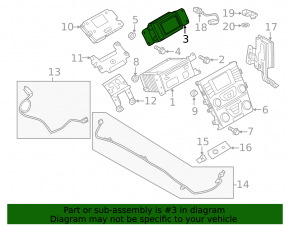 Monitor, display Ford Fusion mk5 17-20 SYNC 1