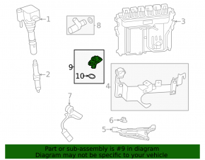 Camshaft Position Sensor Land Rover Discovery 17-25 2.0, 3.0