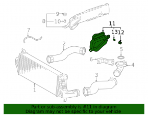 Air duct connector Toyota Land Cruiser 24-26