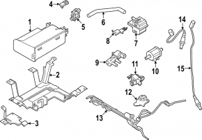 Front Lambda Probe 1 for Nissan Murano Z52 2024